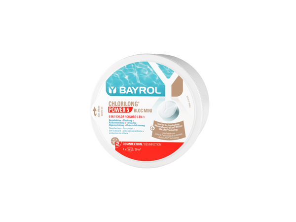 BAYROL Chlorilong POWER 5 Bloc Mini 340 g