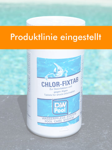 D&W Pool Chlor Fixtab Tabletten